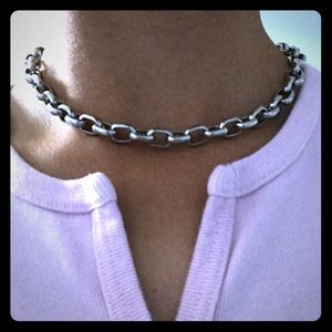 Brandy Melville Thick Silver Chain 